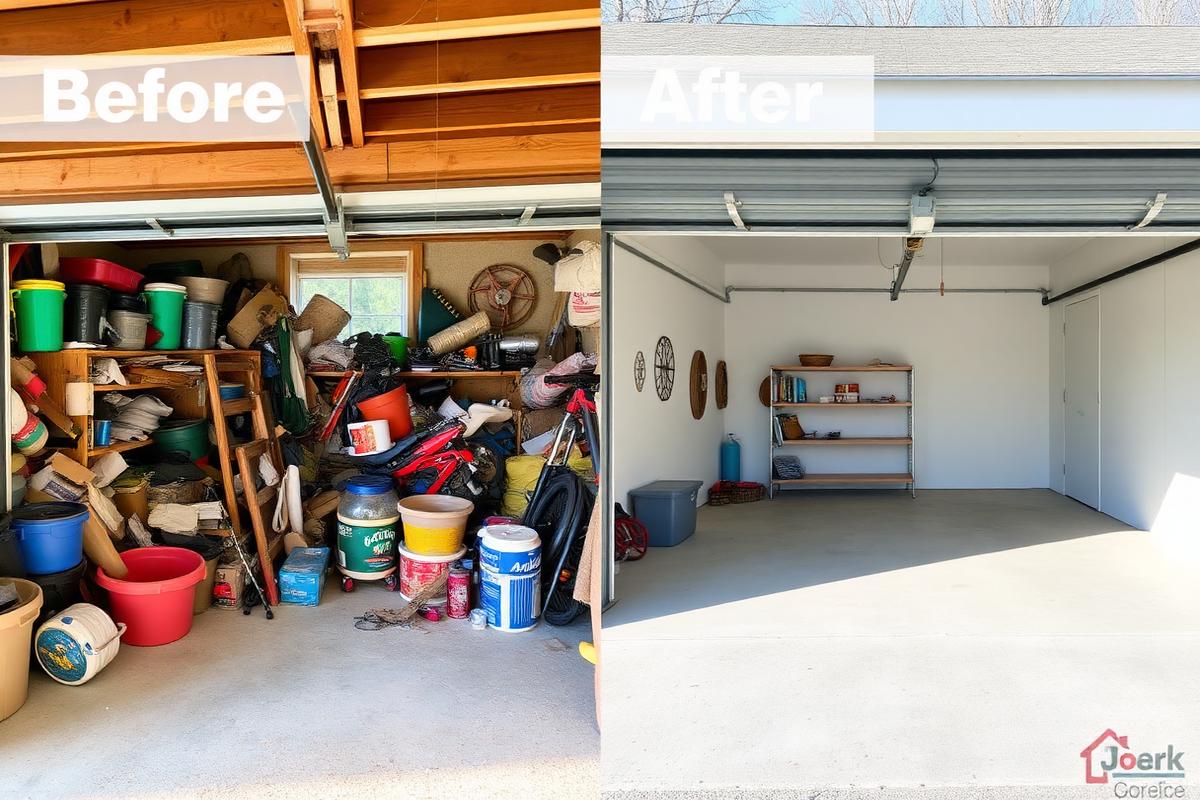 Garage Cleanouts before and after